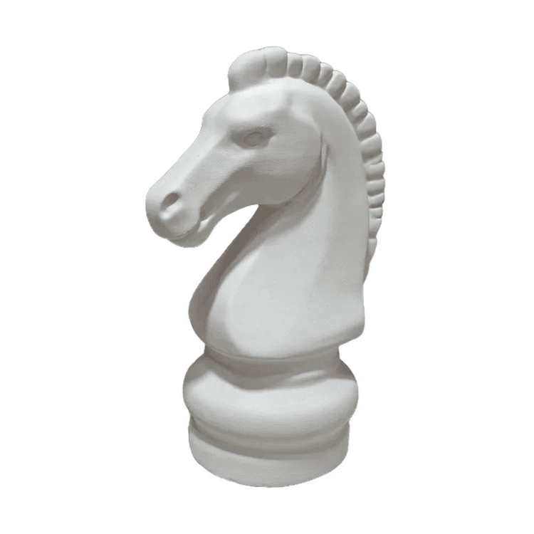 Molde de Yeso D-091 Caballo Ajedrez